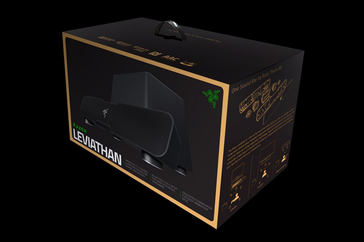 Razer ra mắt loa "Razer Leviathan" dành cho game thủ