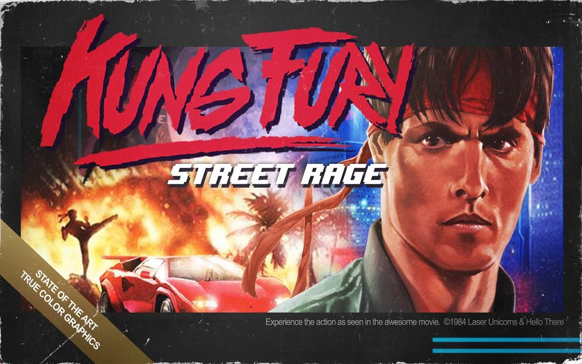 YouTube mega hit "Kung Fury" becomes addictive two-tap mobile game