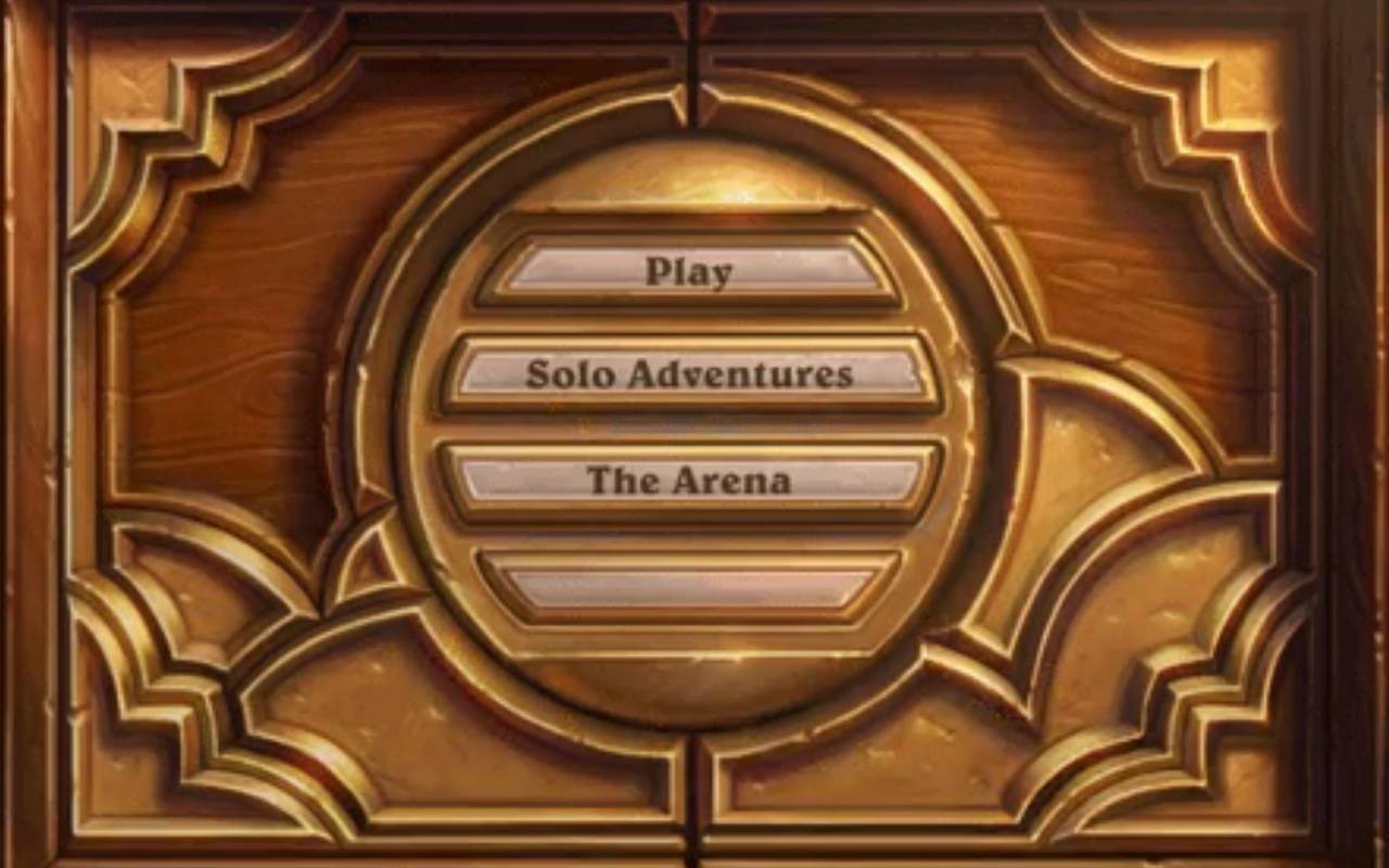 Hearthstone Teases New Menu Option