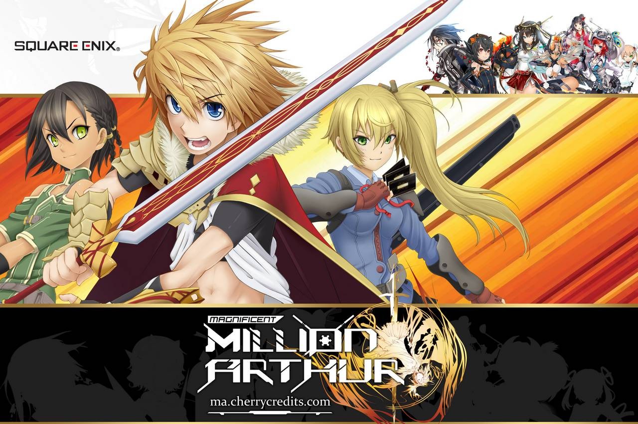 Square Enix And Gamevil Bring Smash Hit Social RPG "Million Arthur" Global