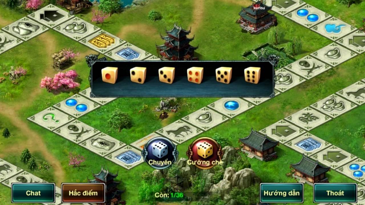 Ngoa Long Mobile - Game thủ Ngọa Long Mobile chơi cờ tỷ phú trên iOS