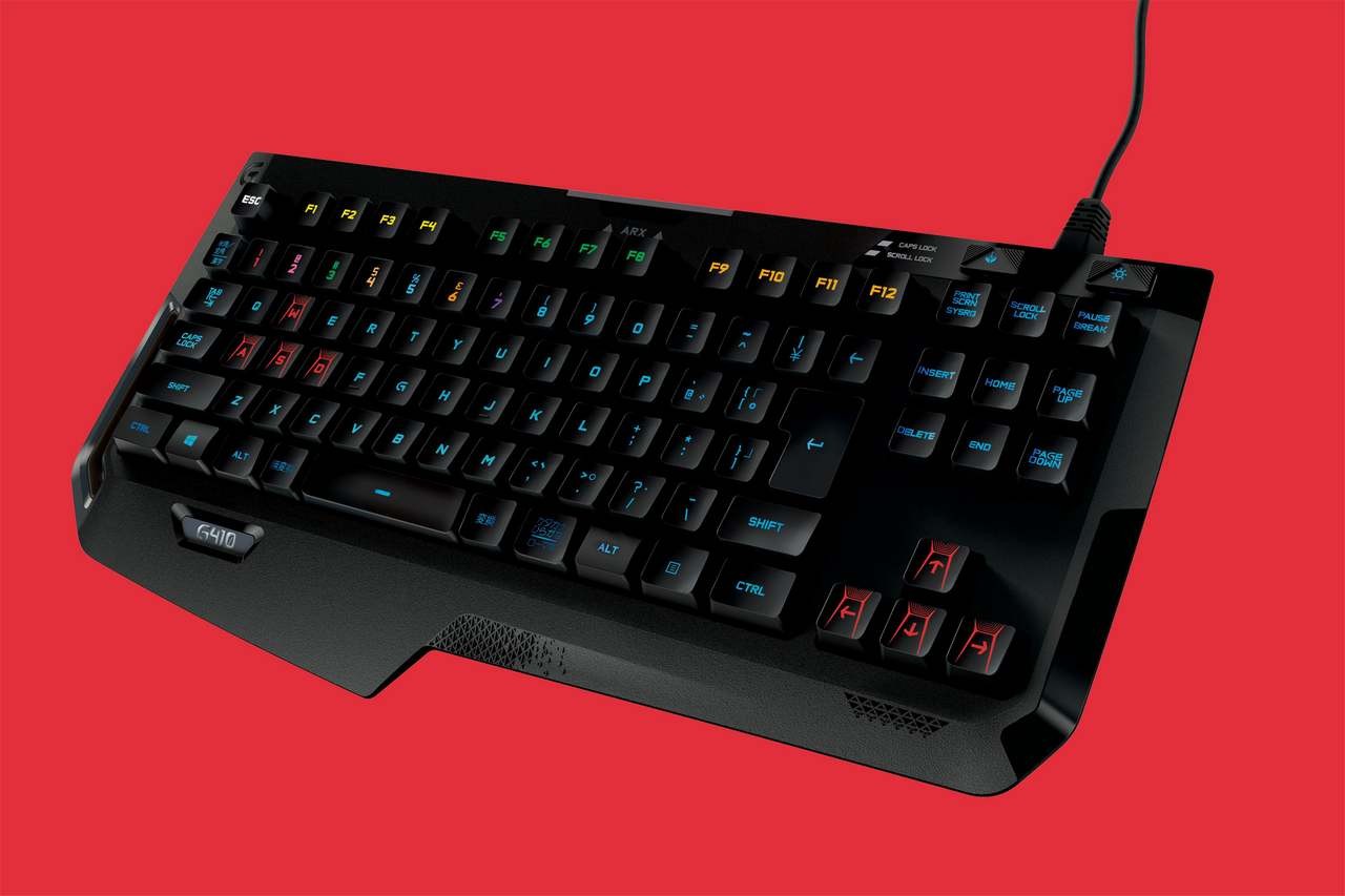 Logitech công bố bàn phím cơ Logitech G410 Atlas Spectrum TKL