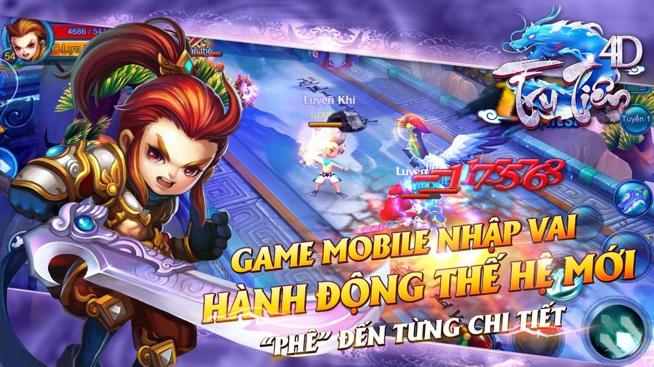 Tru tien 4D - NPH "Tru Tiên 4D" tặng Smartphone cho gamer ức chế “đập Iphone khi săn Boss”