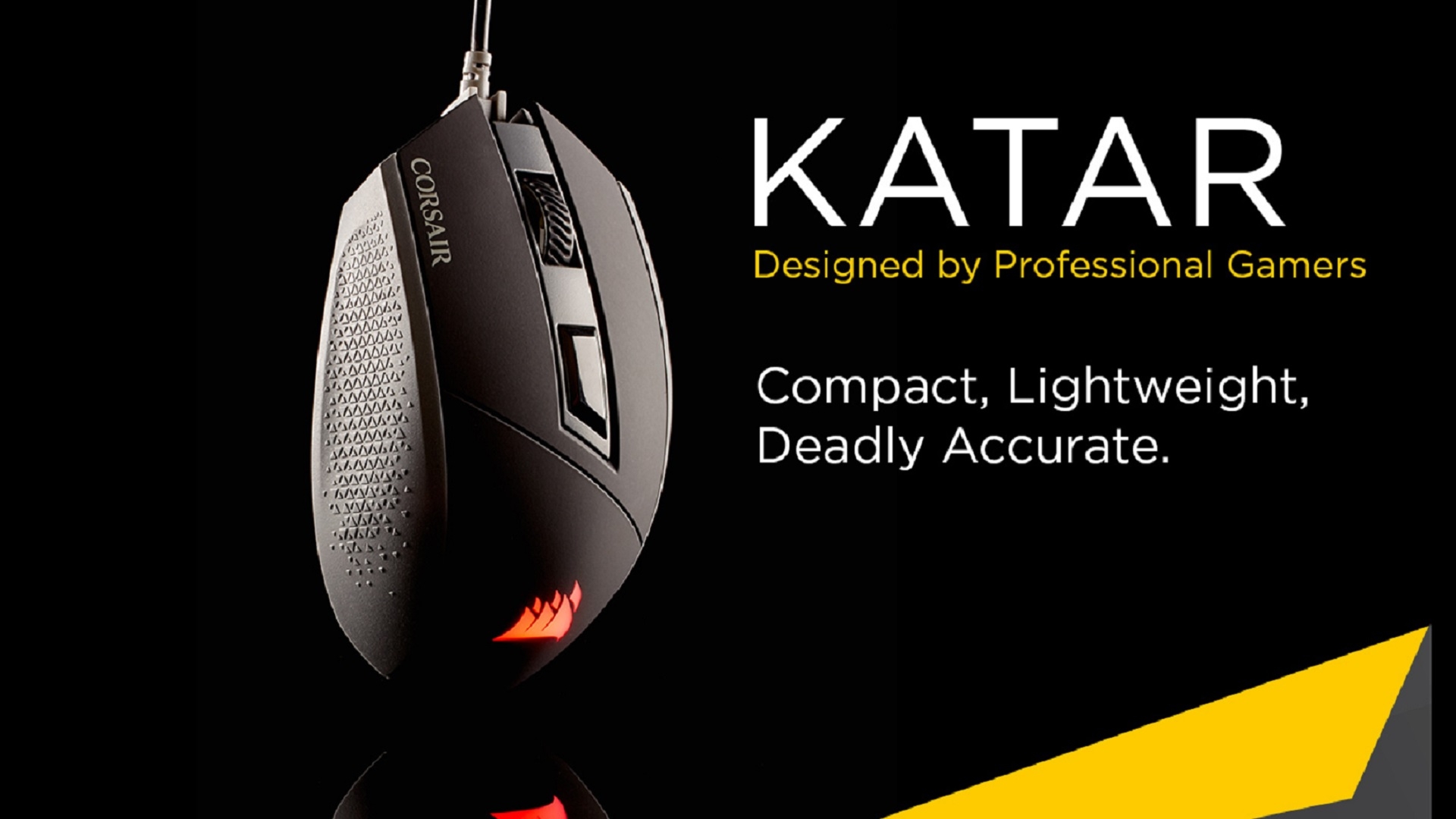 Corsair giới thiệu mẫu chuột "Katar" mới cùng bàn di "MM300"