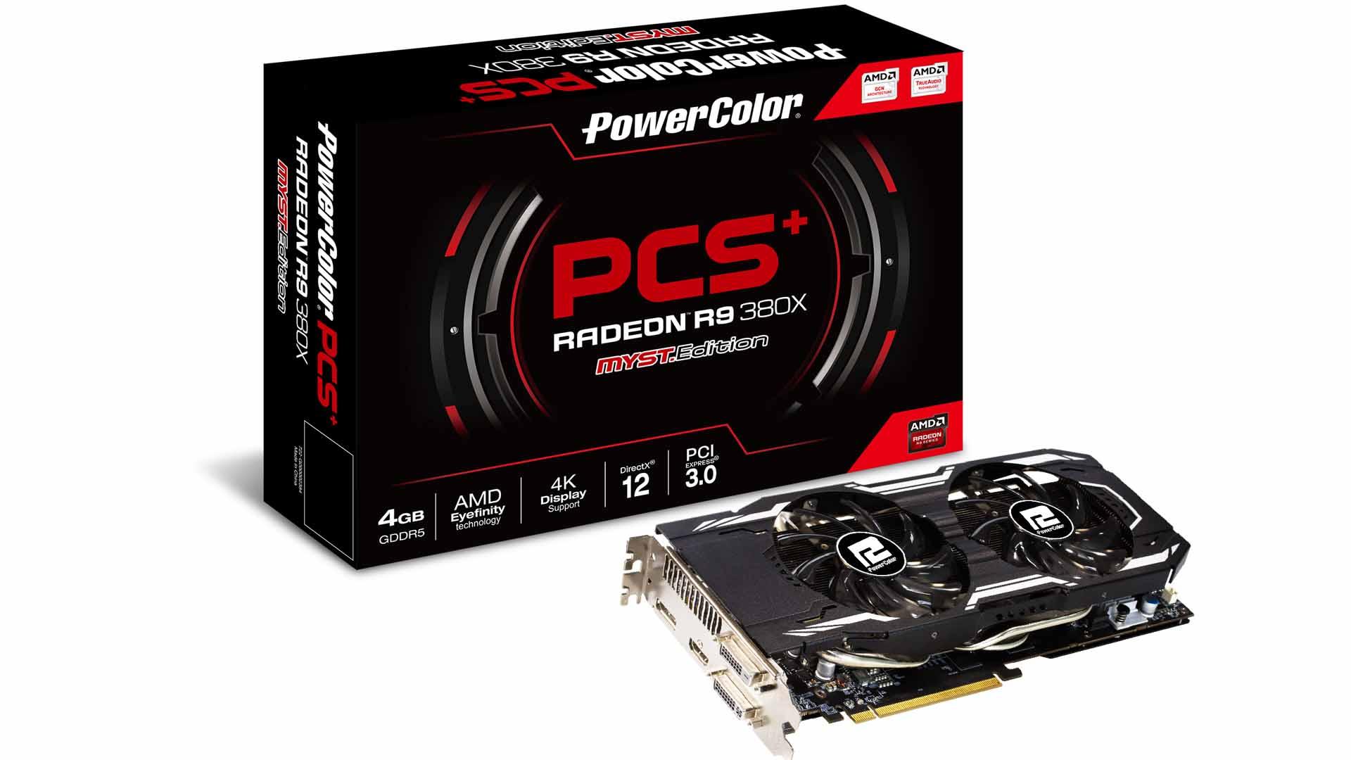 AMD được tiếp sức bằng PowerColor PCS+ R9 380X Myst. Edition