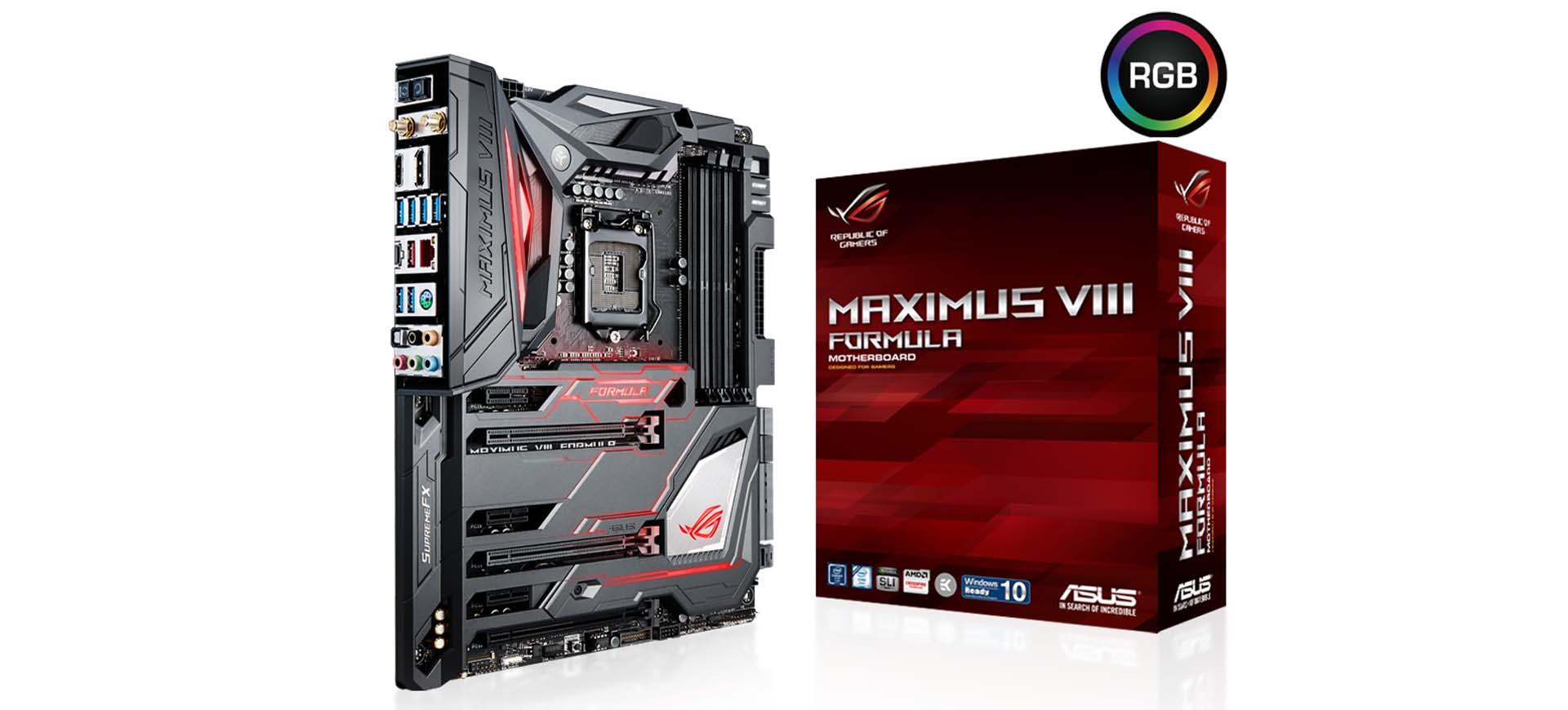 ASUS Republic of Gamers thị uy với "Maximus VIII Formula"