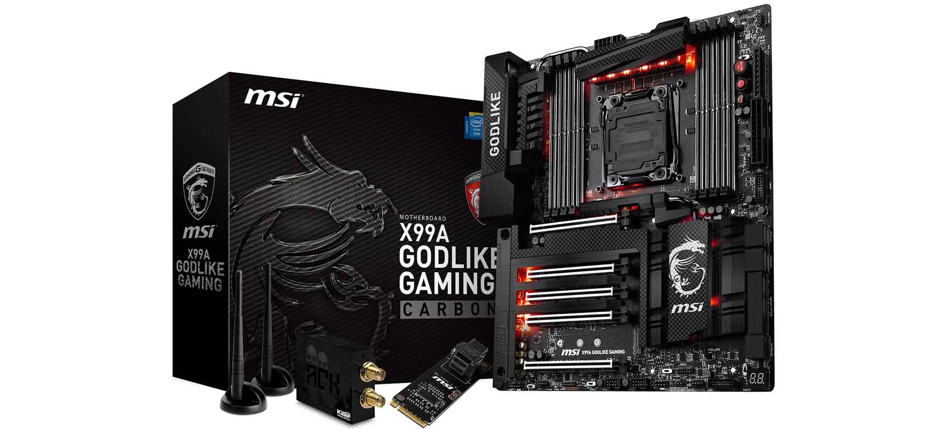 MSI công bố bo mạch chủ X99A và Z170 Carbon Edition