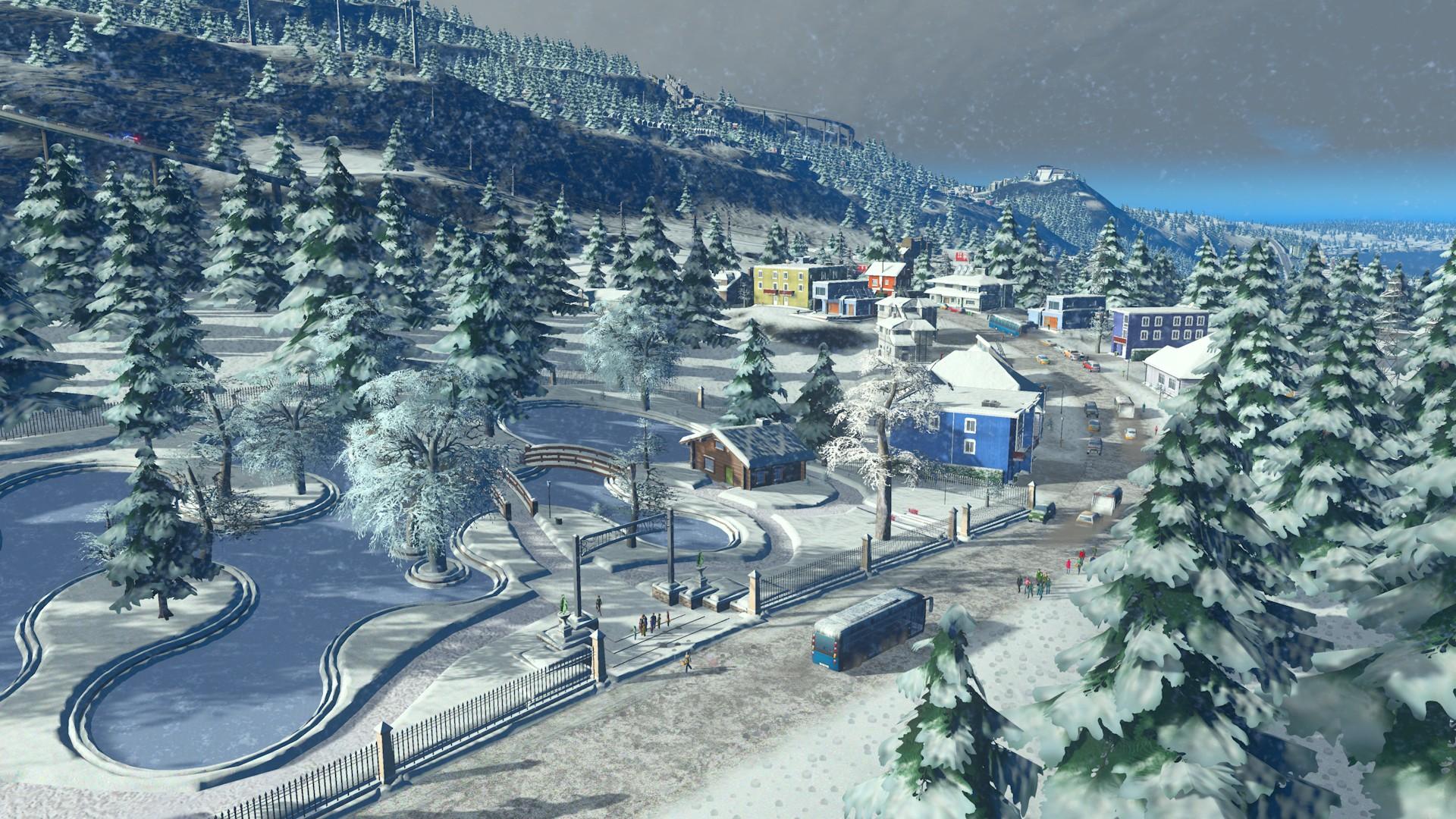 Cities: Skylines hé lộ phần mở rộng mới mang tên Snowfall