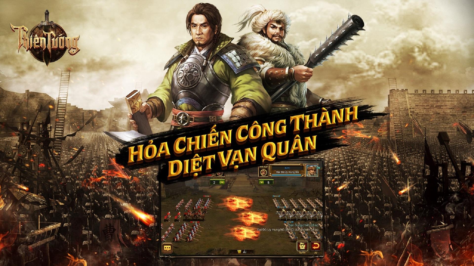 Thiên Tướng Mobile chính thức Closed Beta không xóa nhân vật