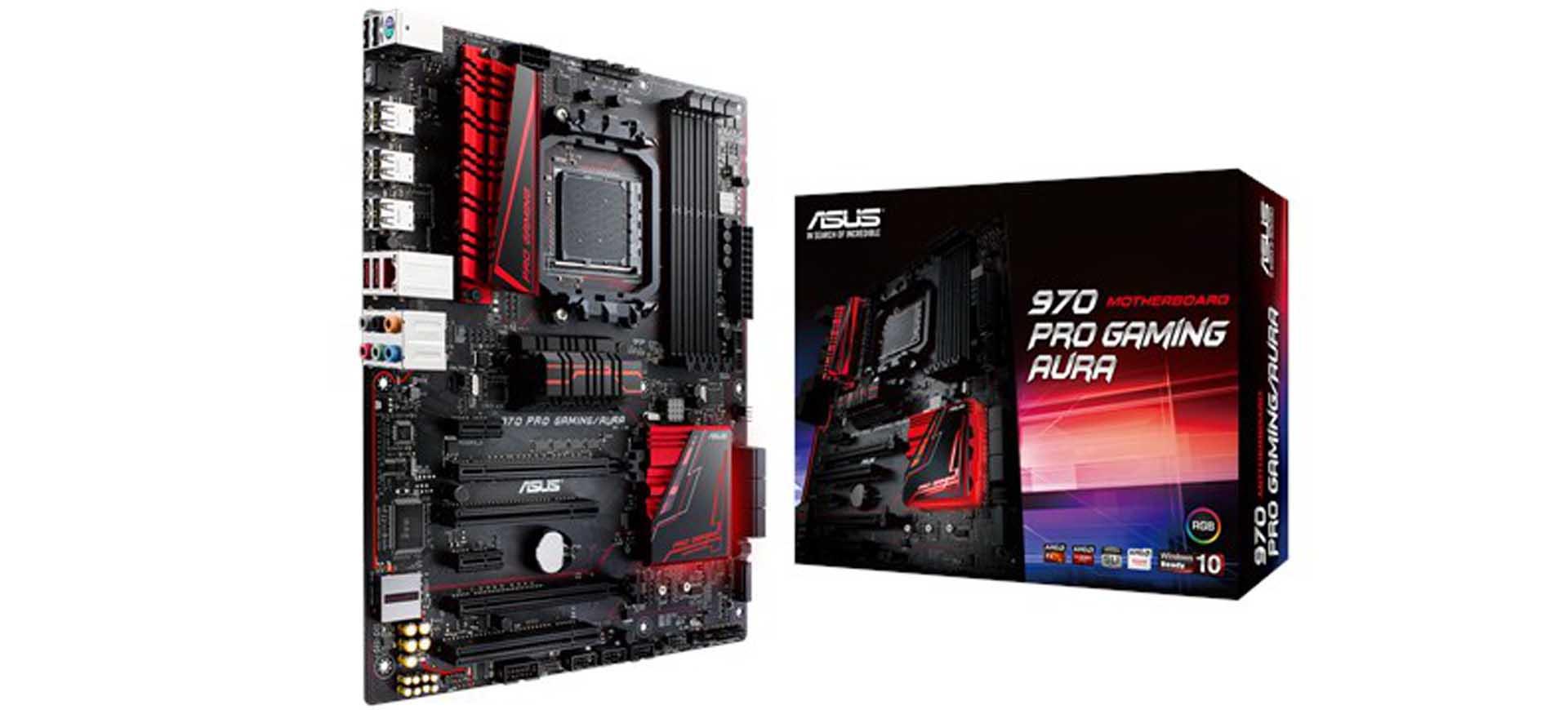 970 Pro Gaming/Aura của ASUS xuất quân