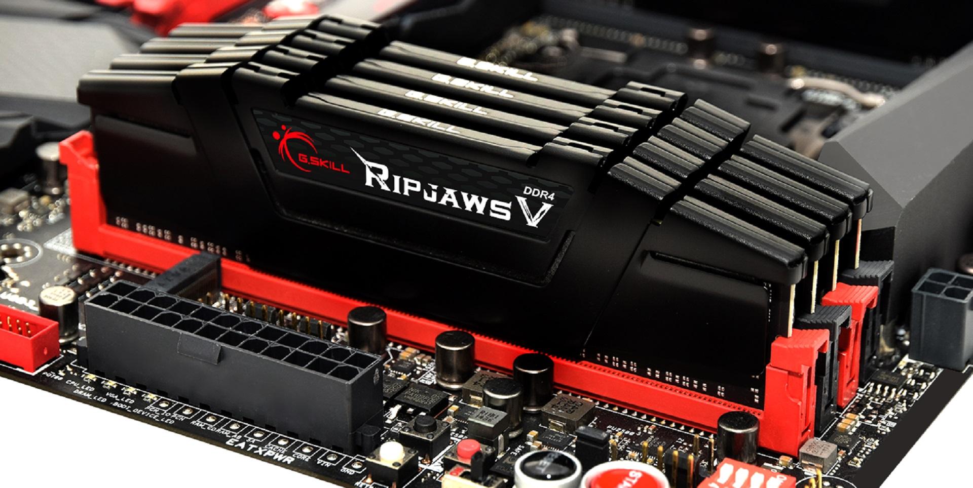 G.Skill tung kit RAM DDR4 Ripjaws V siêu khủng 128GB