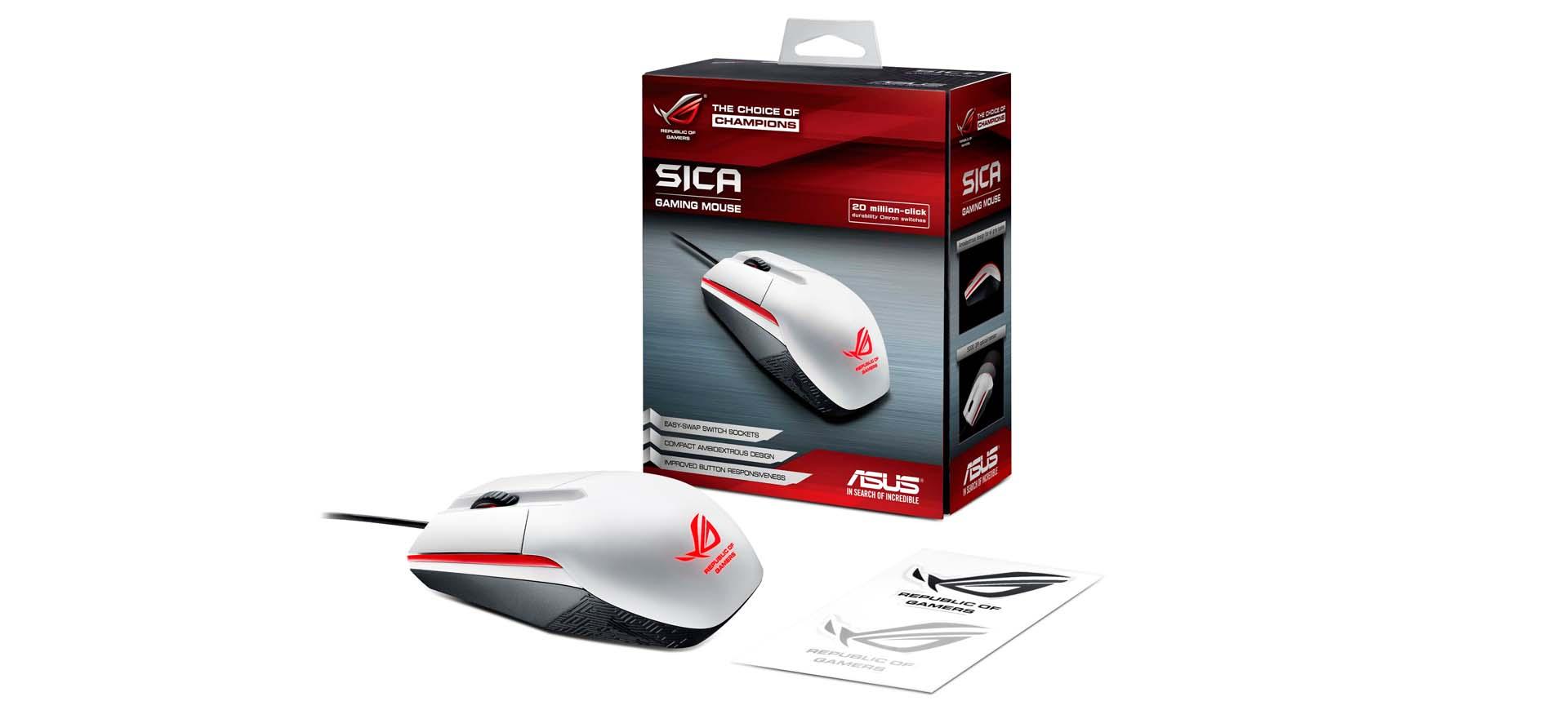 ROG Sica Glacier White được ASUS trình làng