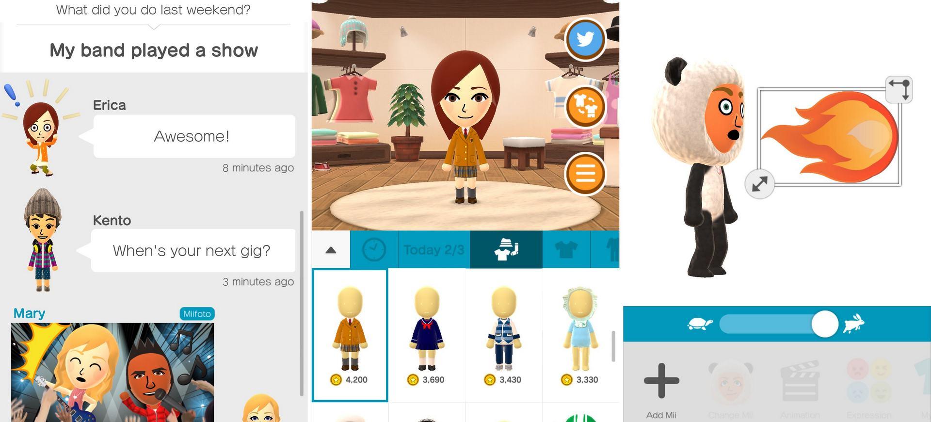 Nintendo phát hành ứng dụng kết nối bạn bè Miitomo - Tin Game Mobile