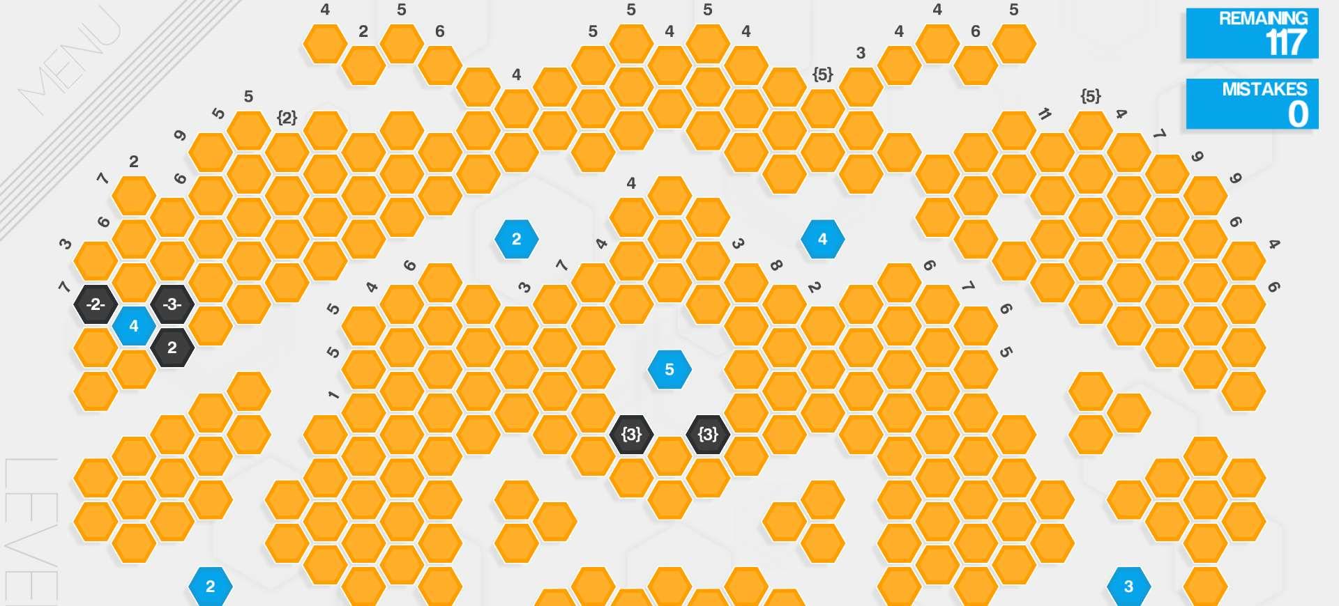 Hexcells - game giải đố hack não mới ra mắt - Tin Game Mobile