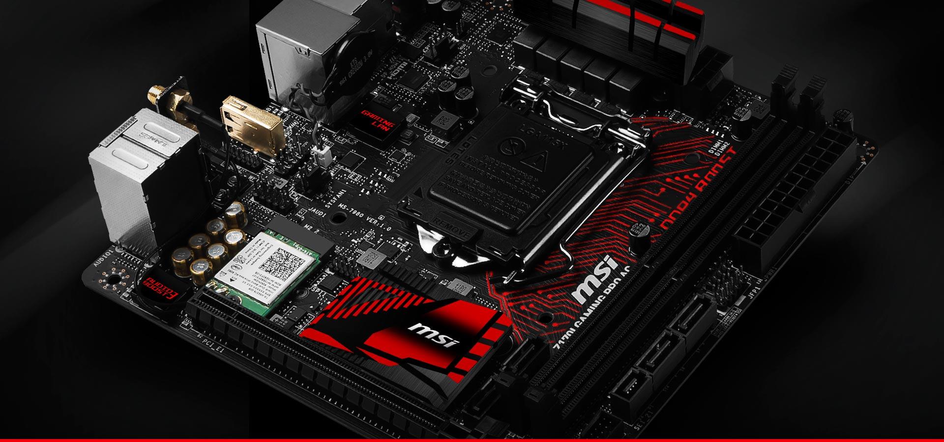 MSI phá vỡ kỷ lục thế giới về bộ nhớ DDR4 với mainboard Z170I GAMING PRO AC