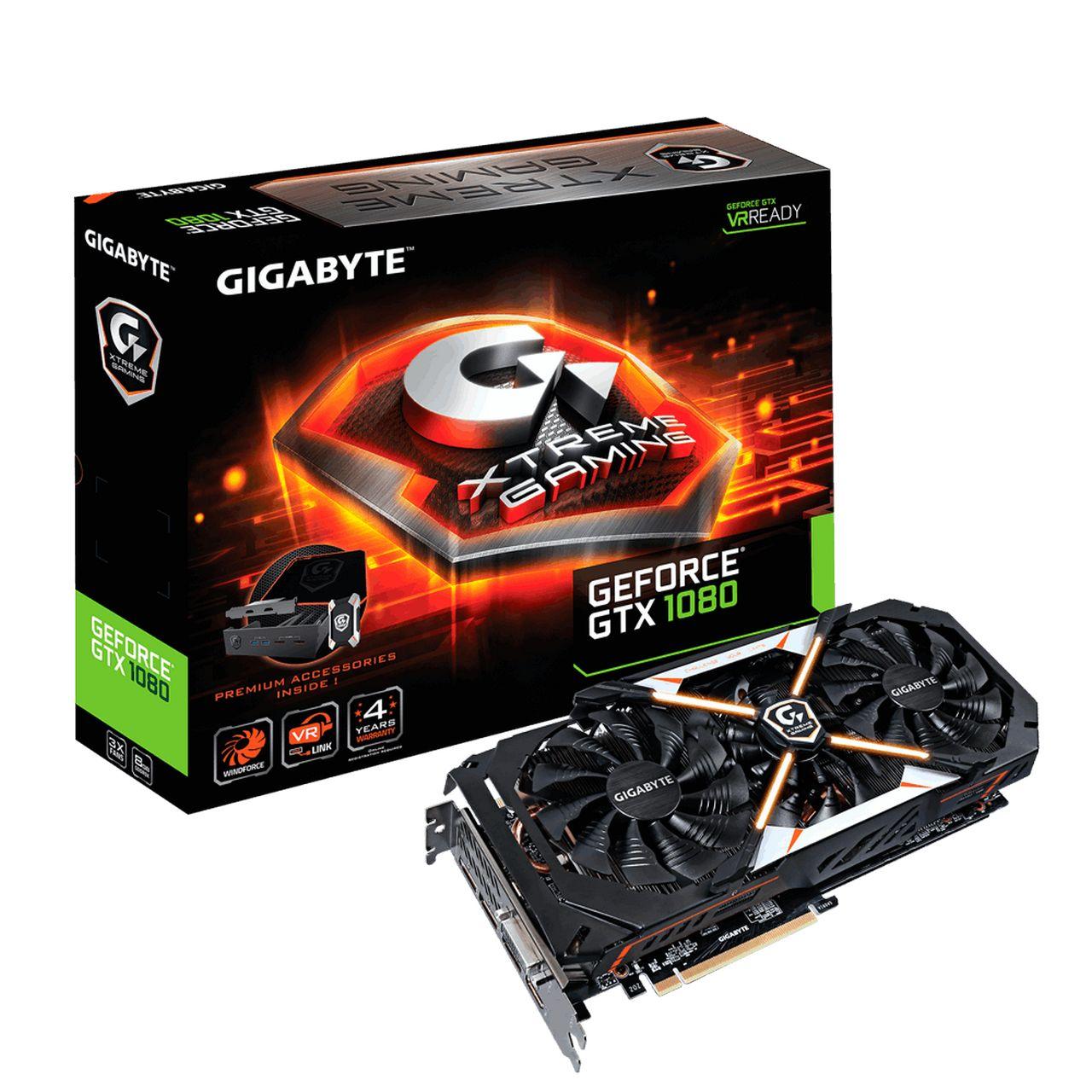 Gigabyte ra mắt card đồ họa GeForce GTX 1080 Xtreme Gaming