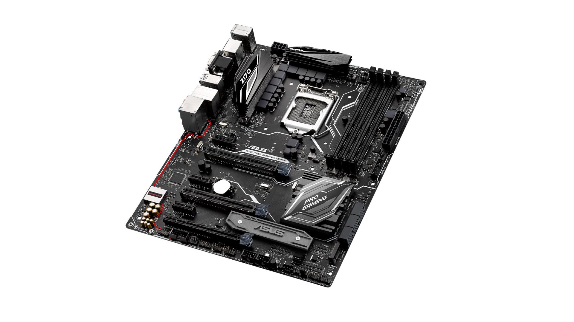 ASUS giới thiệu bo mach chủ Z170 Pro Gaming Aura