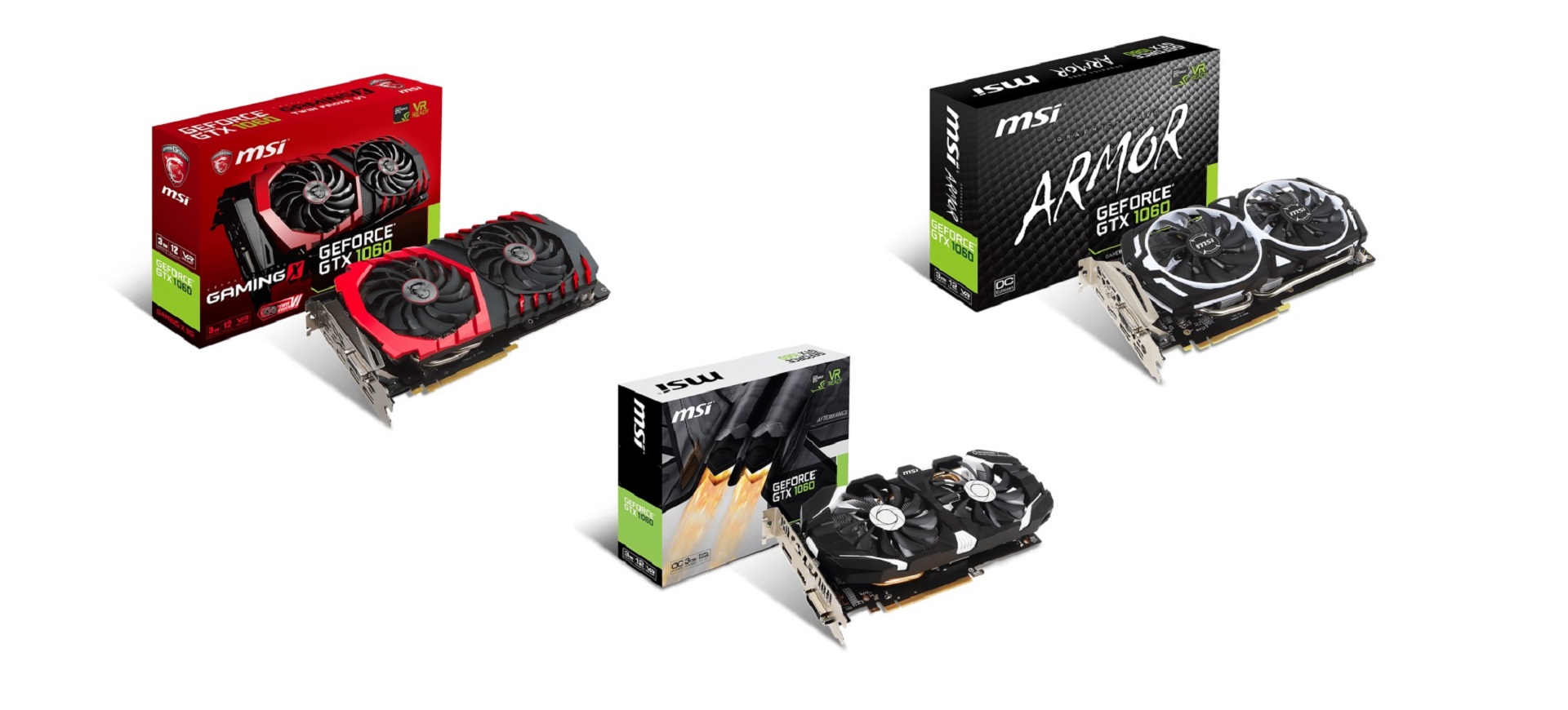 MSI giới thiệu VGA GEFORCE GTX 1060 3G, giá hợp lý và đa dạng tính năng