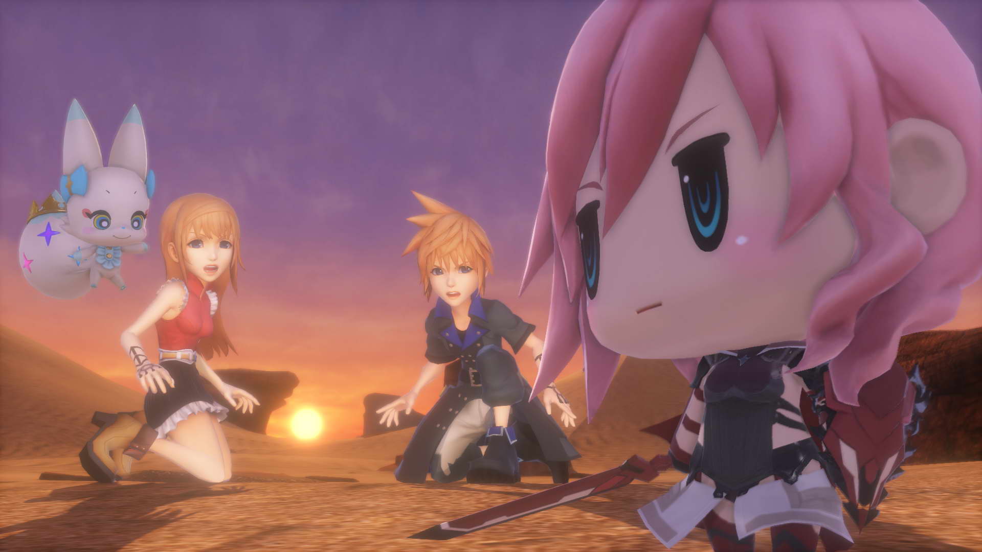 World of Final Fantasy giới thiệu dàn nhân vật quen thuộc - Tin Game