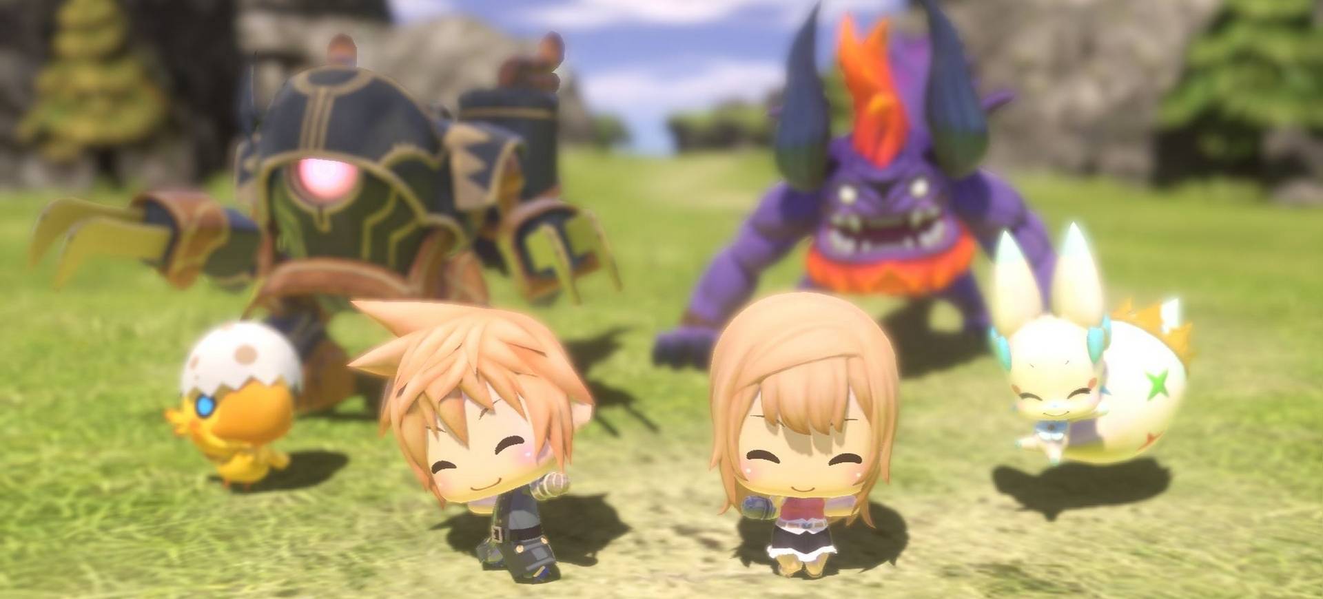 World of Final Fantasy - Đánh Giá Game