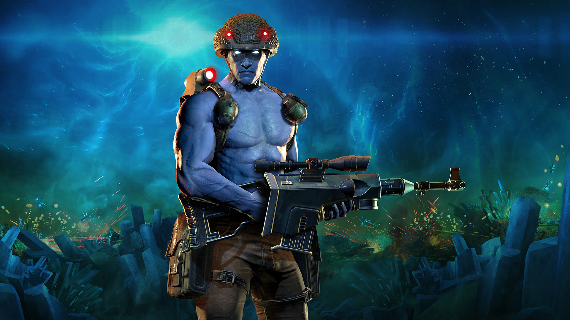 Khám phá dàn nhân vật và nền đồ họa "tân thời" của Rogue Trooper Redux - Tin Game