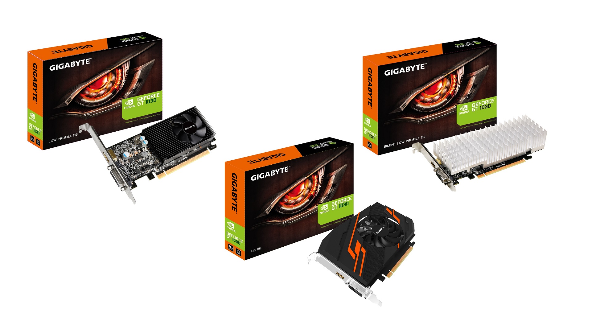 GIGABYTE ra mắt VGA GeForce GT 1030