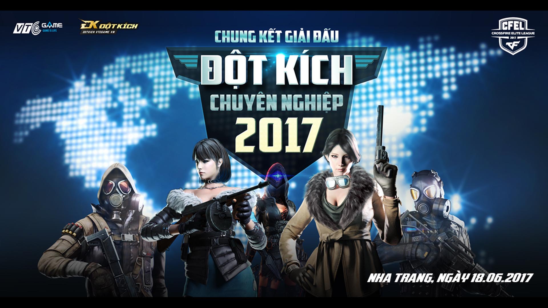 Đưa Esports Việt lên tầm cao mới cùng giải đấu Chuyên nghiệp Đột kích CFEL 2017 - Tin Game