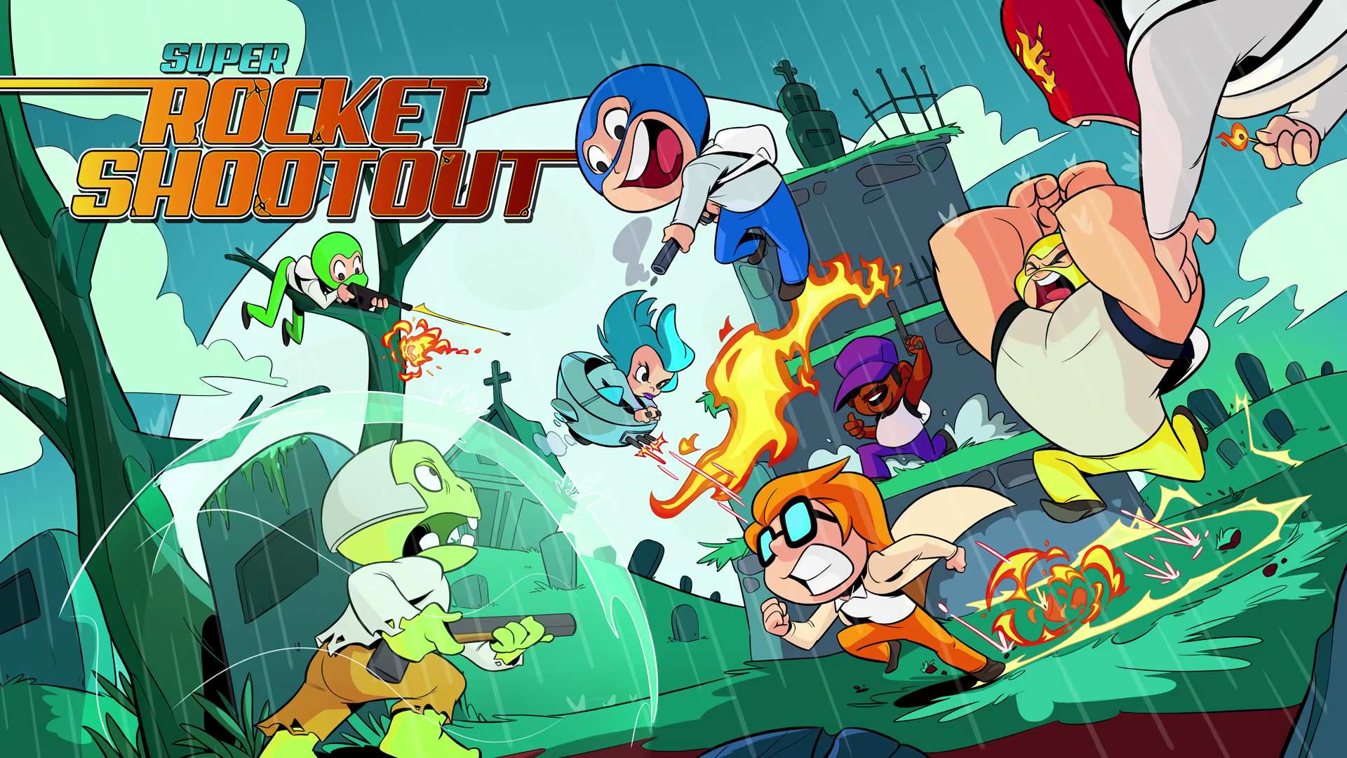 Super Rocket Shootout sắp có mặt trên Steam