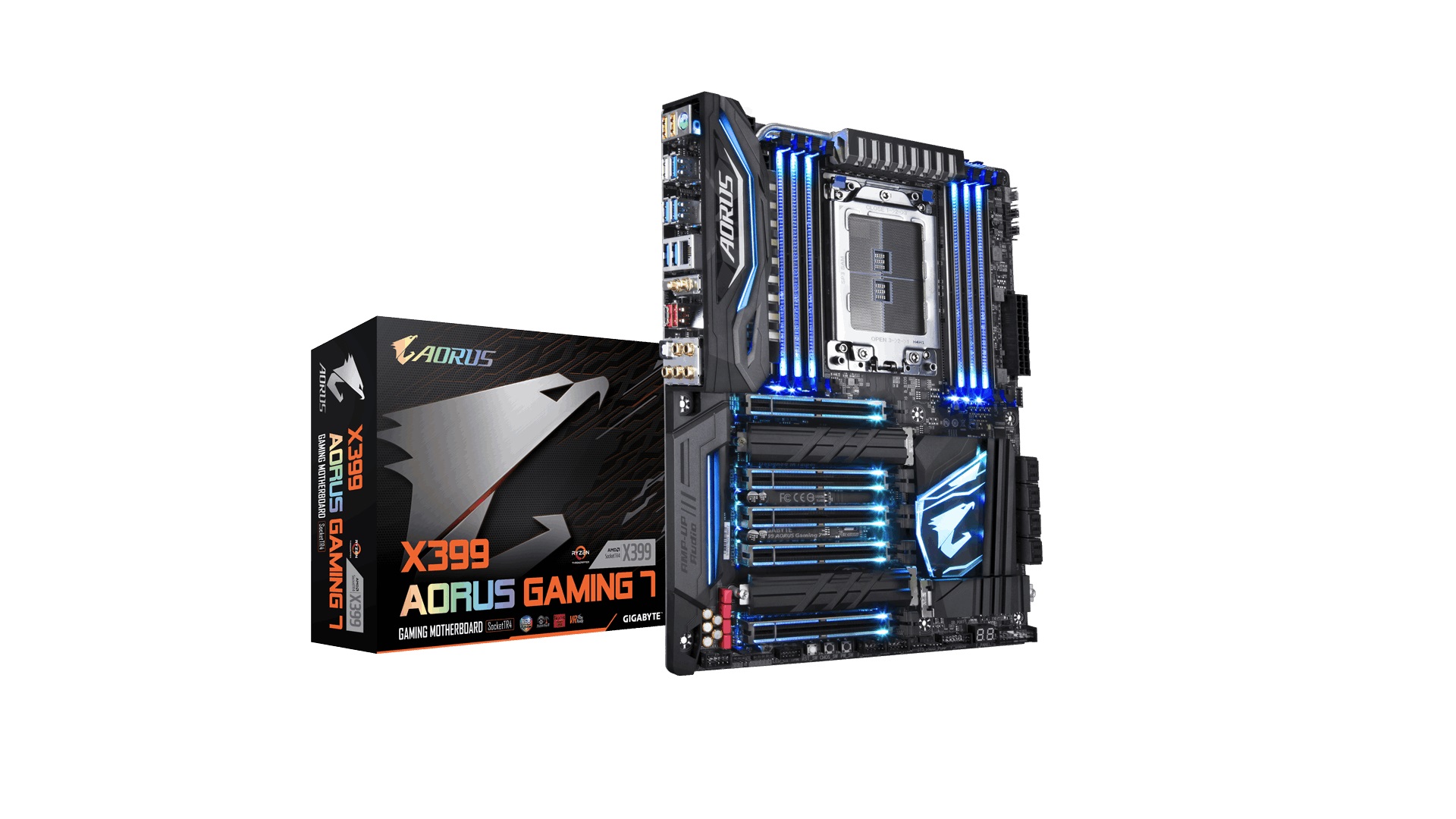 GIGABYTE ra mắt dòng bo mạch chủ X399 AORUS Gaming 7