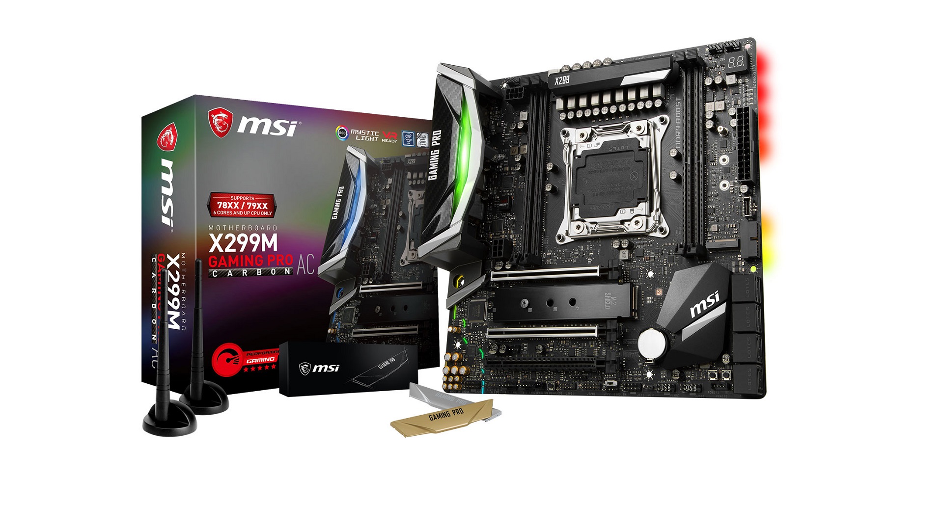 X299M Gaming Pro Carbon AC - Bo mạch chủ X299 mATX đầu tiên trên thế giới