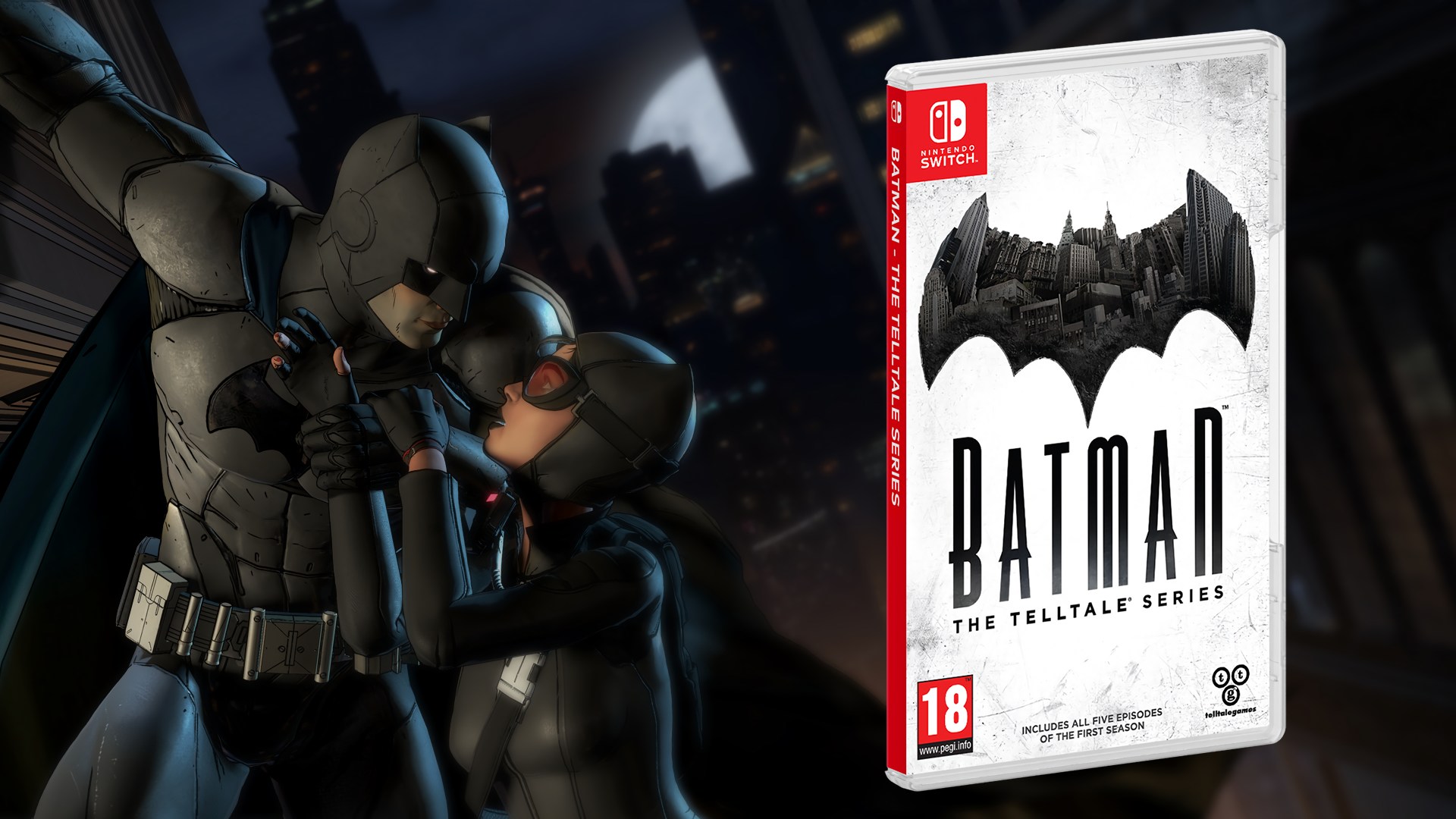 Batman: The Telltale Series sắp có mặt trên Nintendo Switch- Tin Game