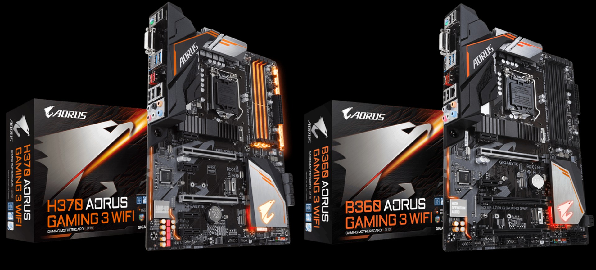 GIGABYTE giới thiệu các dòng bo mạch chủ H370 và B360 AORUS Gaming Wifi - Tin Gaming Gear