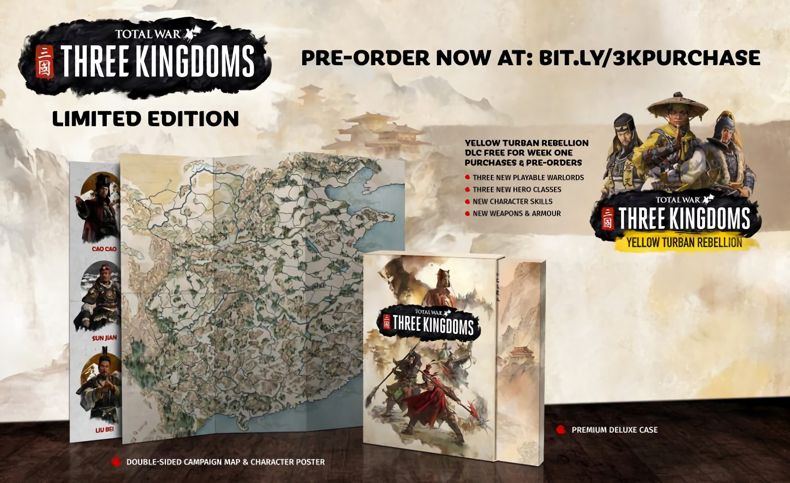 Pre-Order Total War: Three Kingdoms