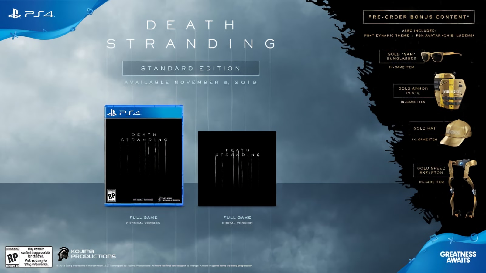 pre-order death stranding