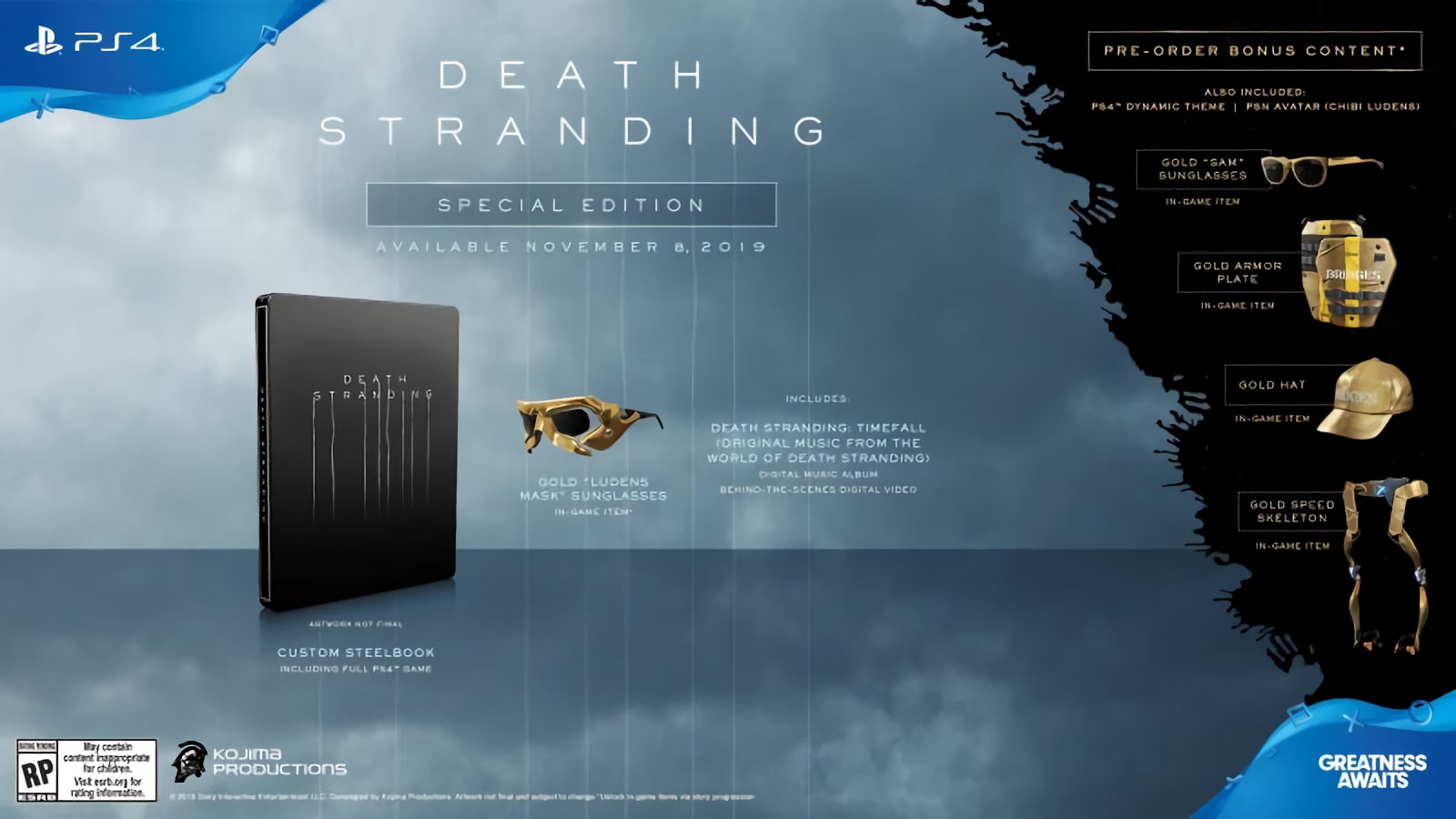 pre-order death stranding
