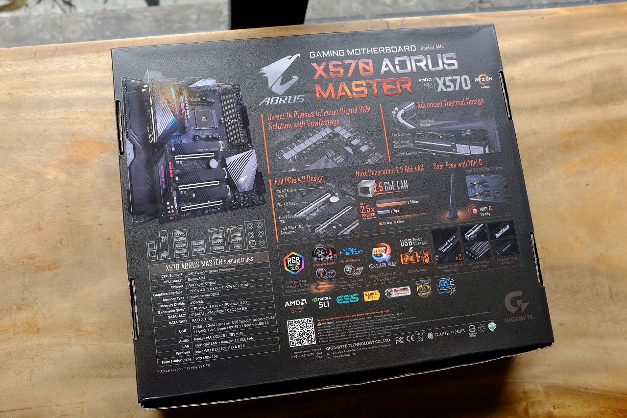 GIGABYTE AORUS X570 MASTER – Đẳng cấp của một “bậc thầy”