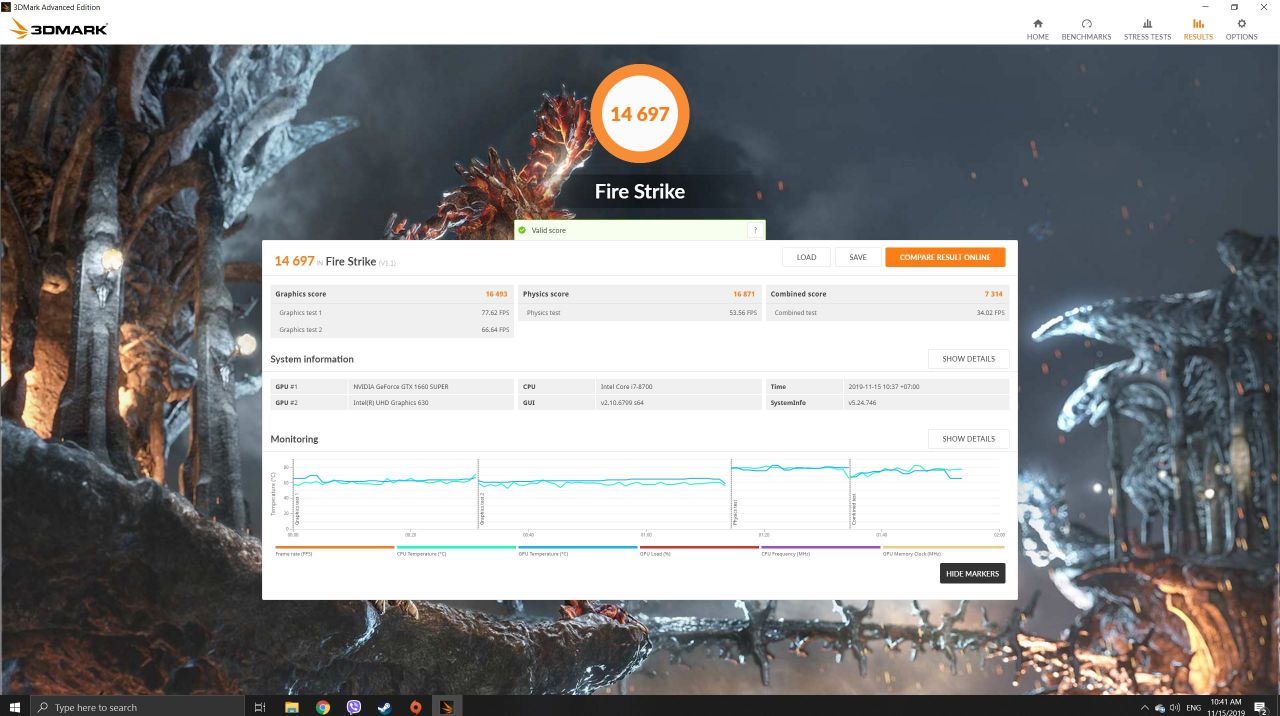 Gigabyte GTX 1660 Super Gaming OC 6G