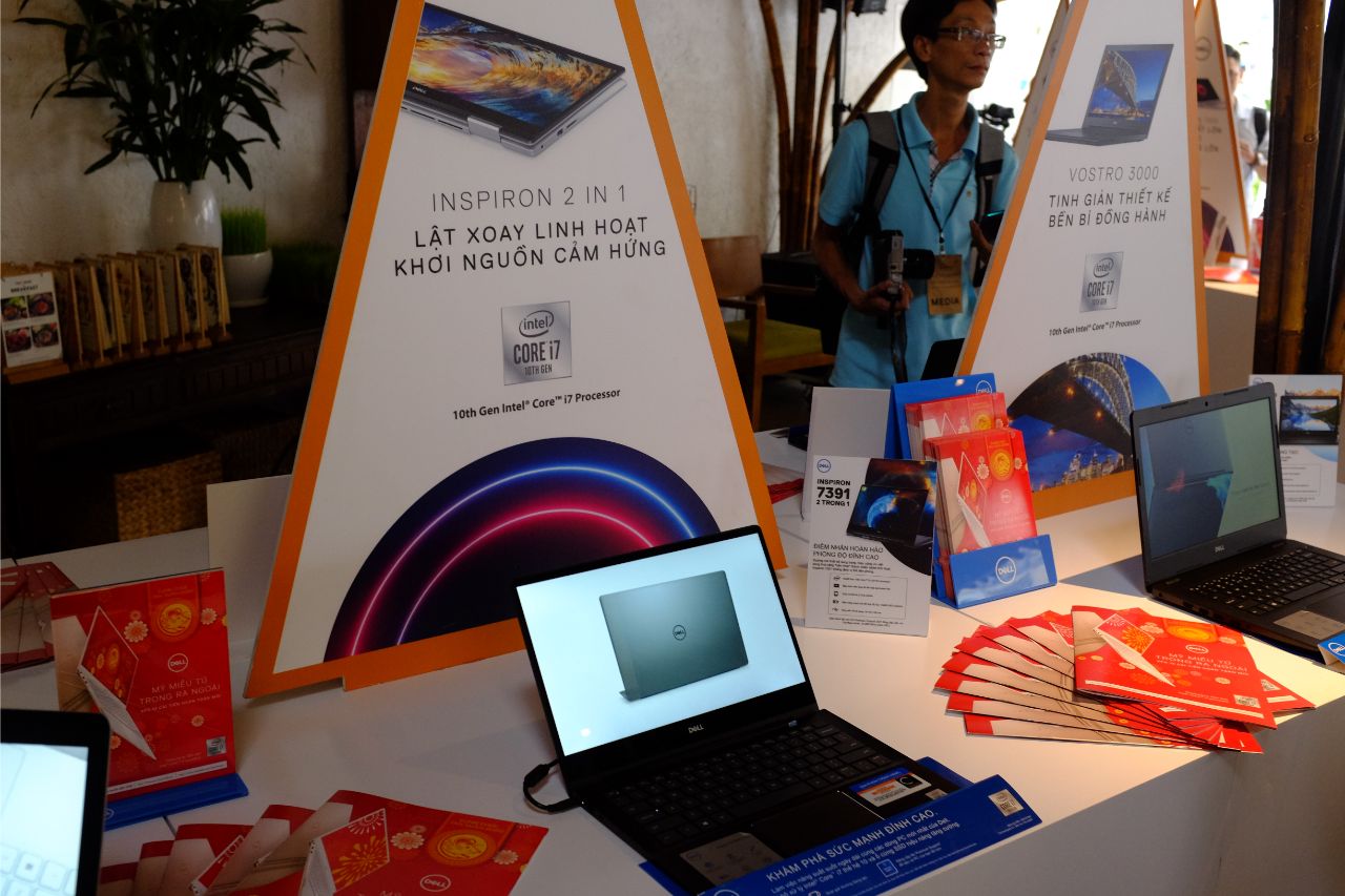 Dell ra mắt laptop sử dụng bộ vi xử lý Intel thế hệ thứ 10