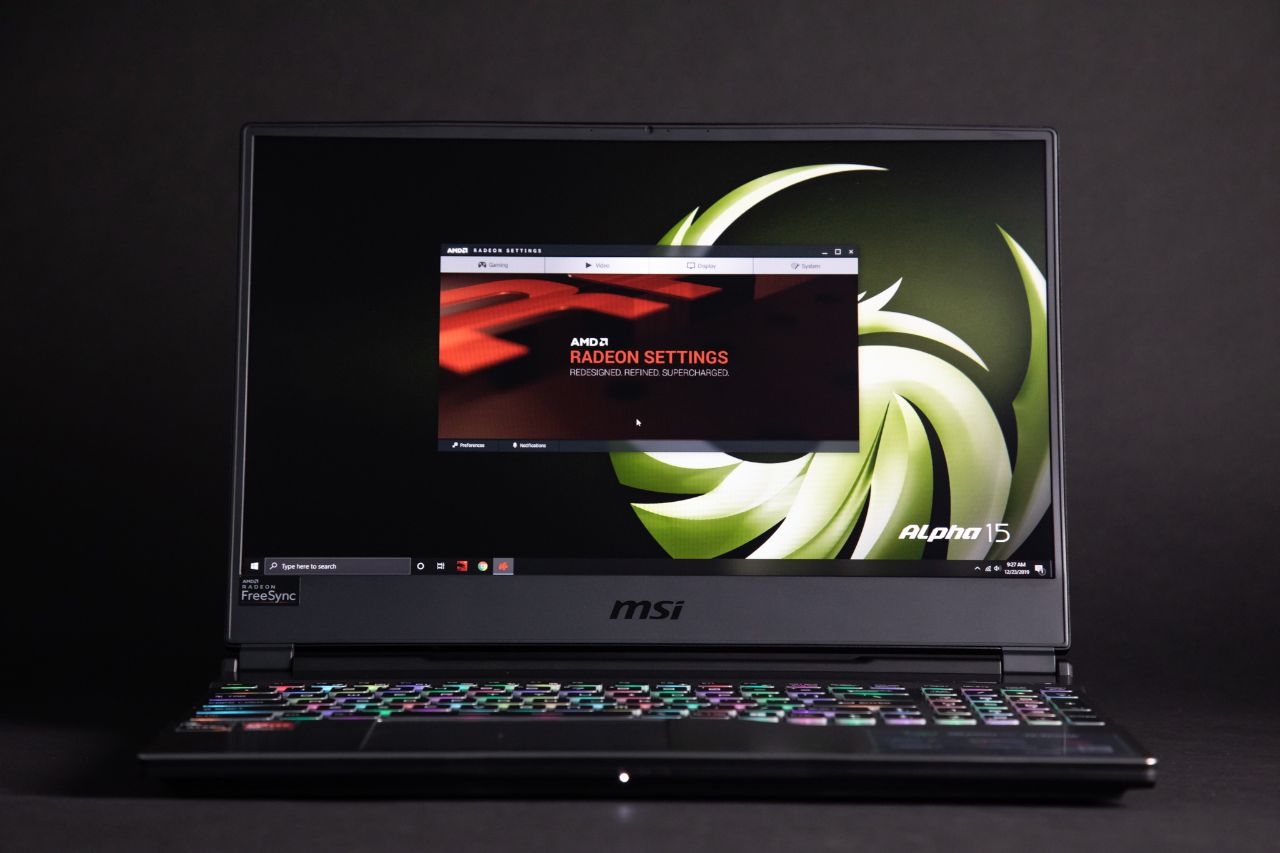 Laptop chơi game 7nm