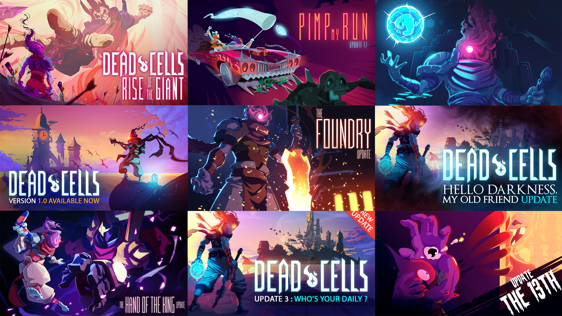 Dead Cells cho phép chơi các phiên bản cũ qua bản cập nhật mới nhất