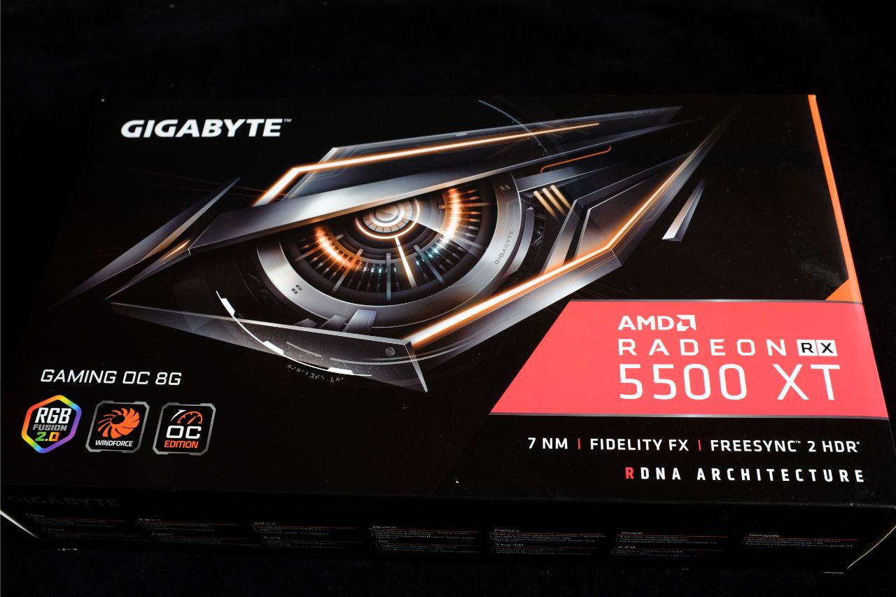 Gigabyte RX 5500 XT Gaming OC 8G