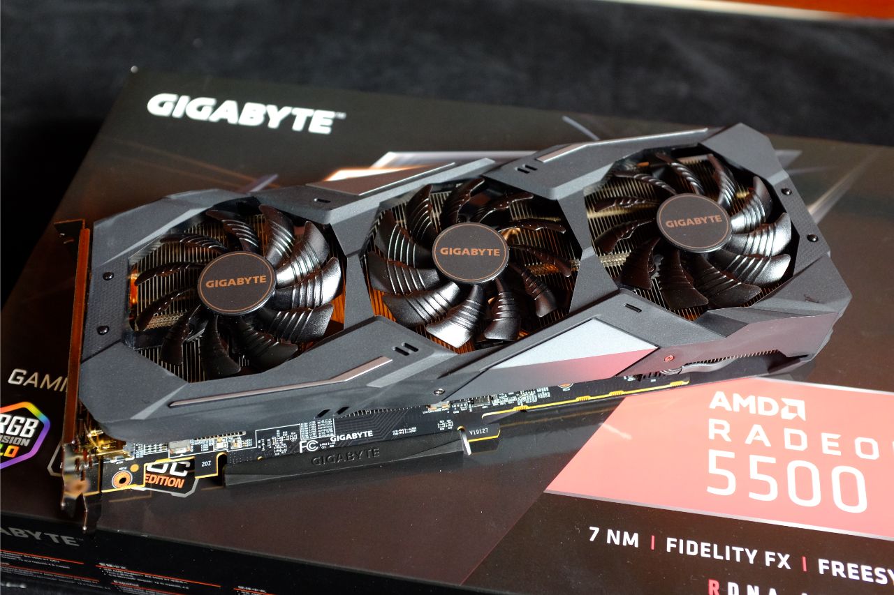 Gigabyte RX 5500 XT Gaming OC 8G
