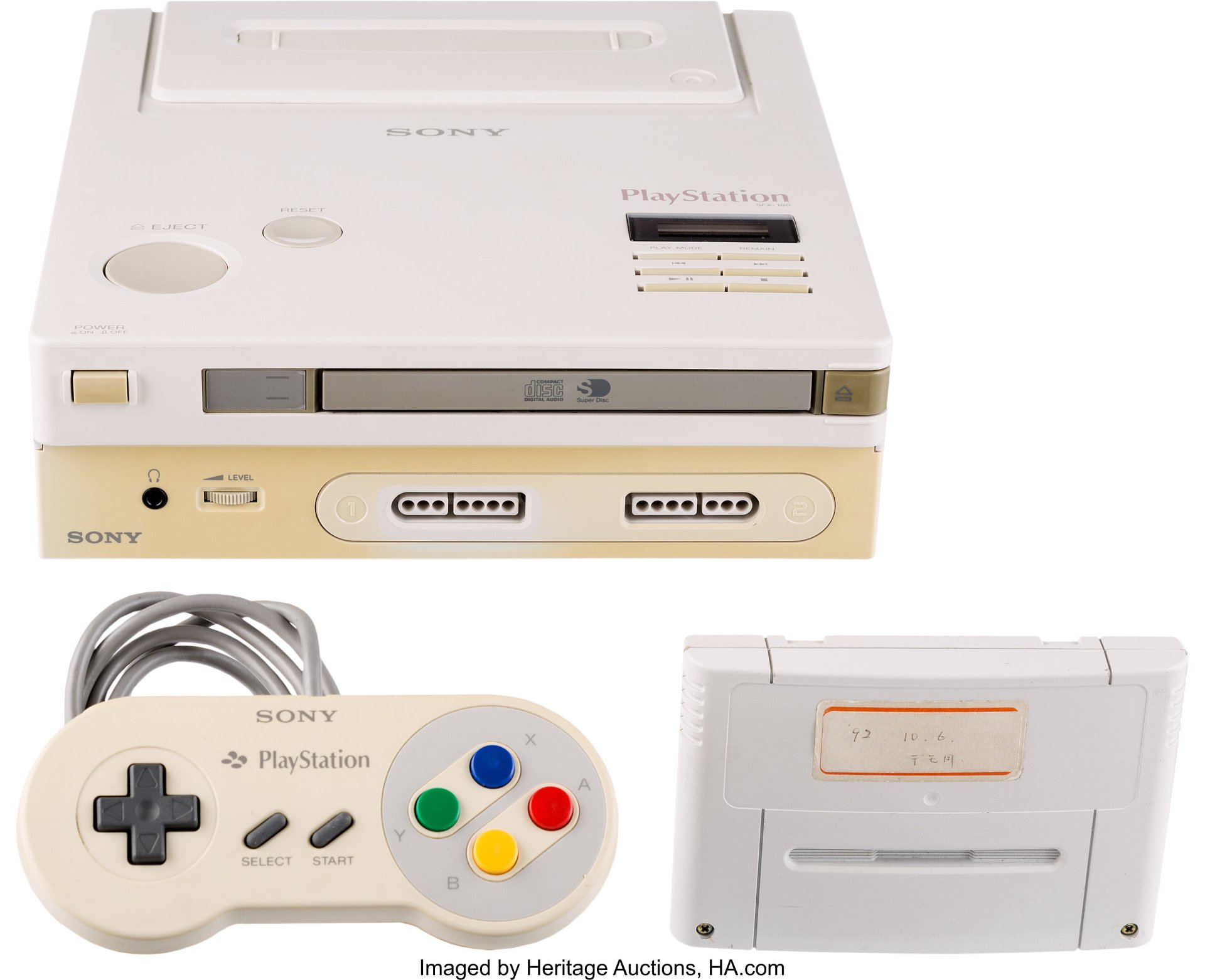 Nguyên mẫu máy chơi game "Nintendo PlayStation" được bán đấu giá