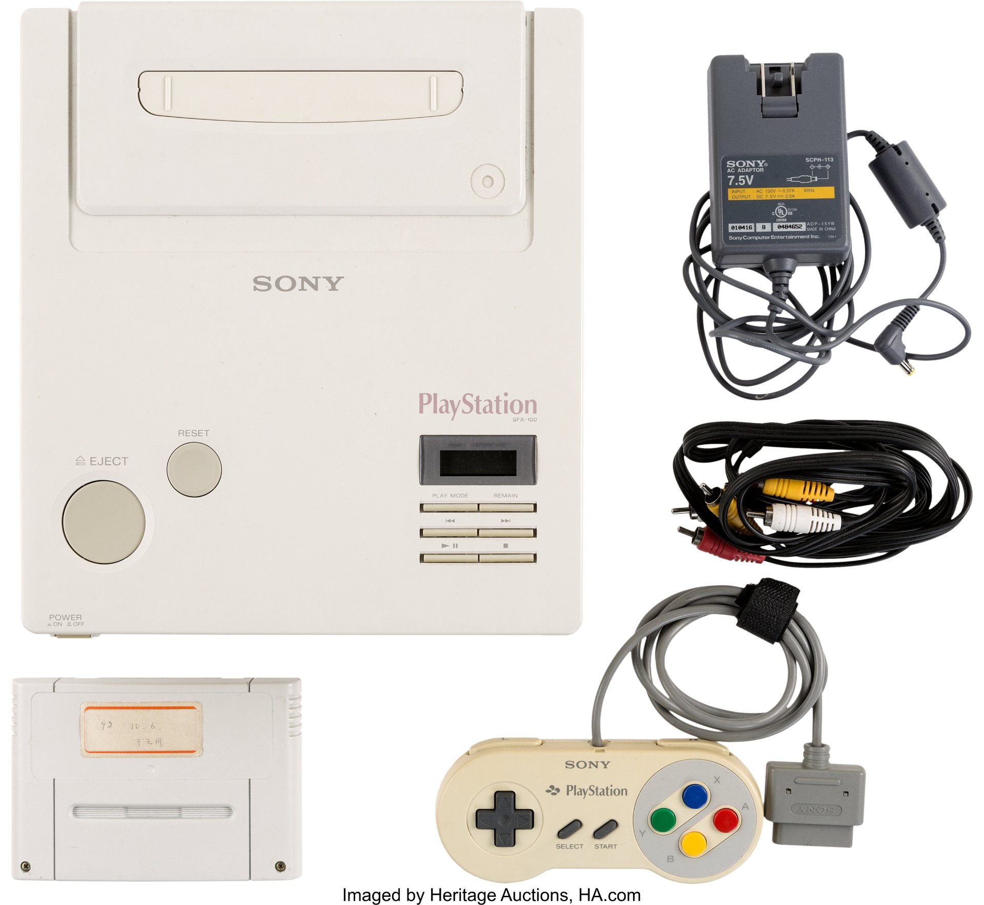 Nguyên mẫu máy chơi game "Nintendo PlayStation" được bán đấu giá