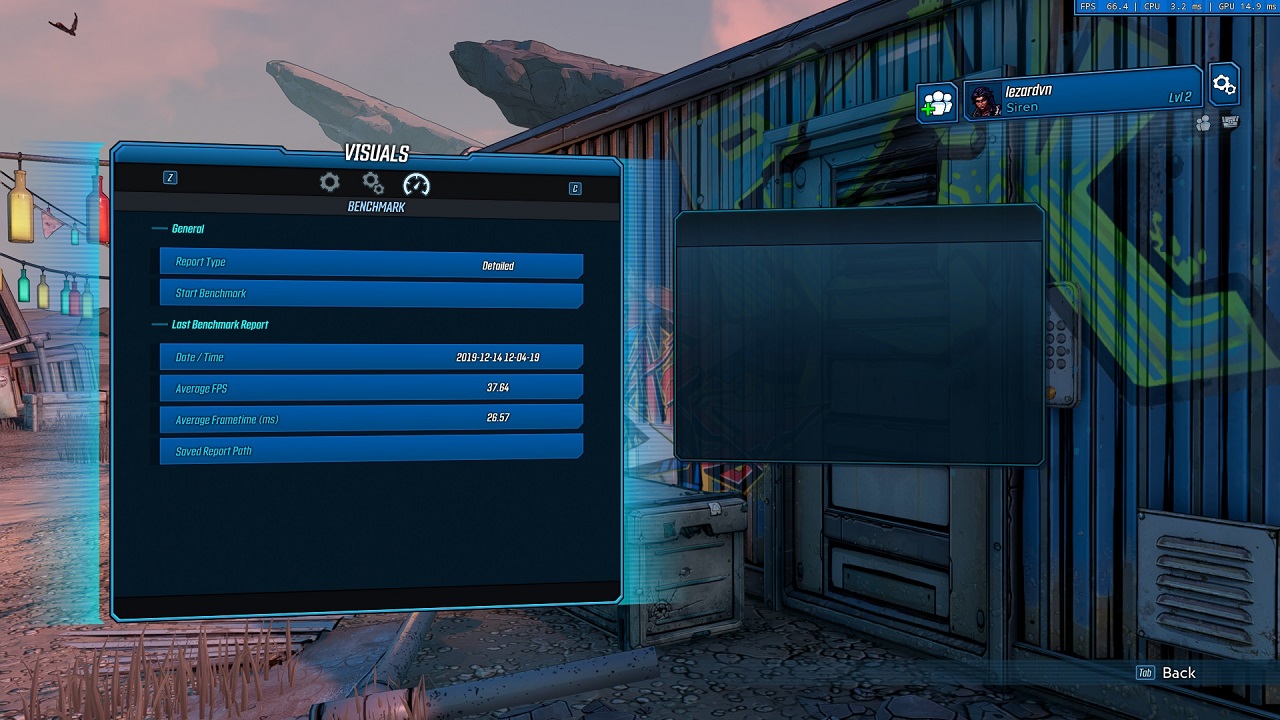 Game Benchmark