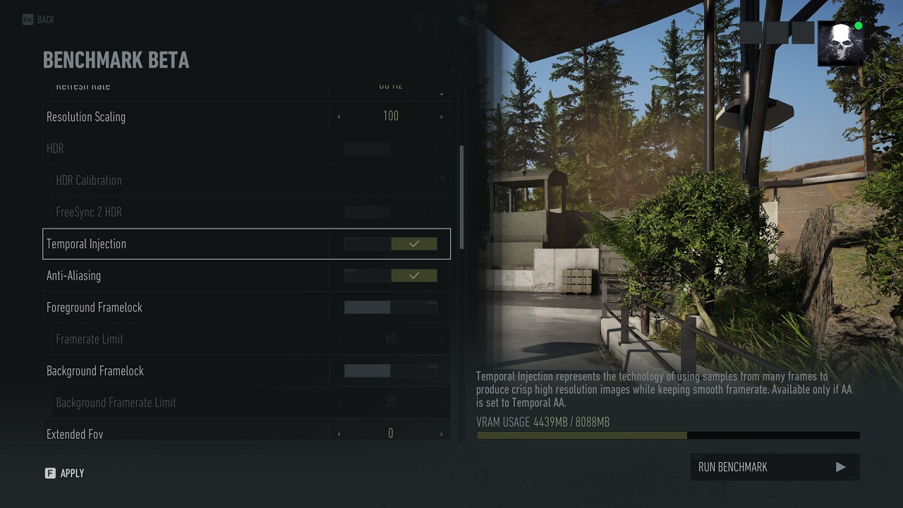 Game Benchmark