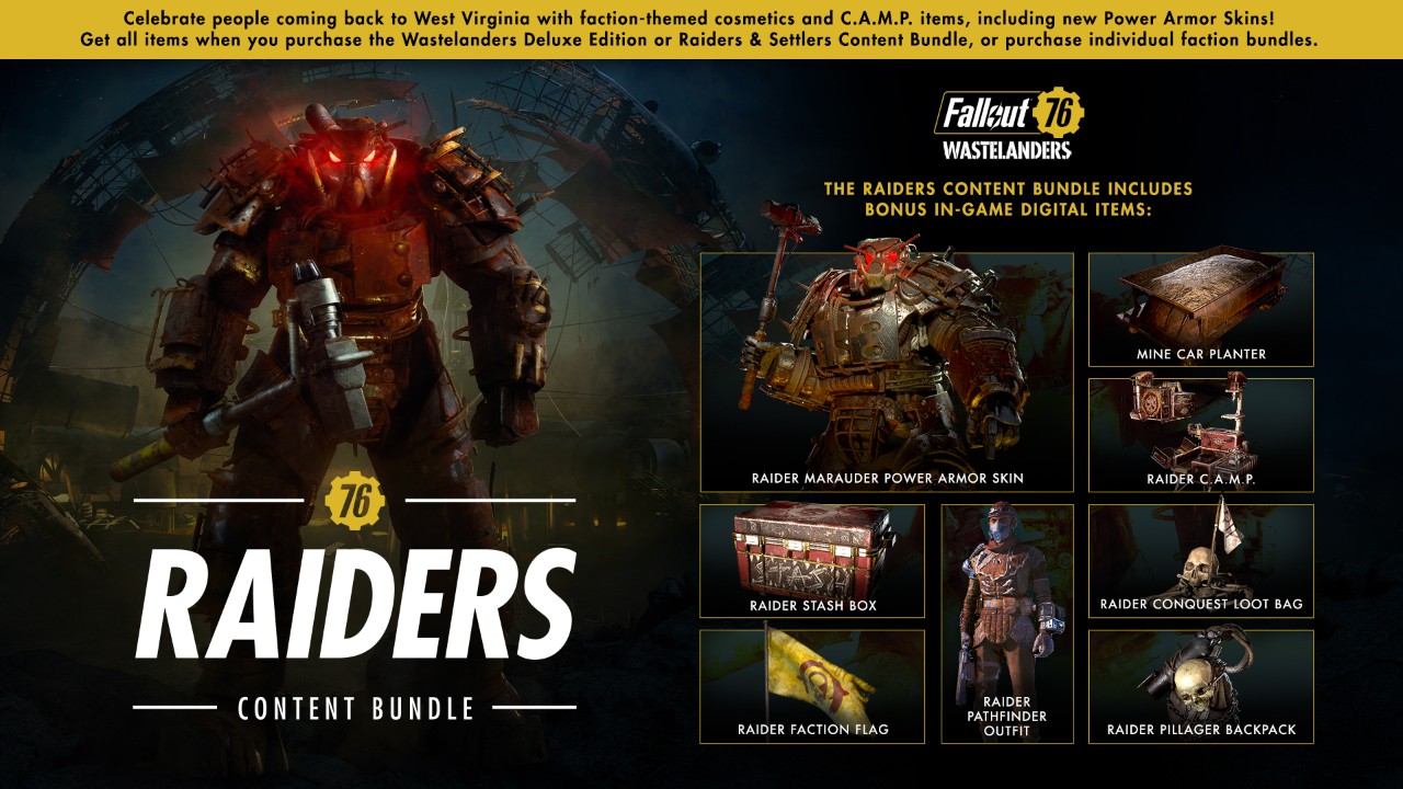 Fallout 76 Raiders Bundle