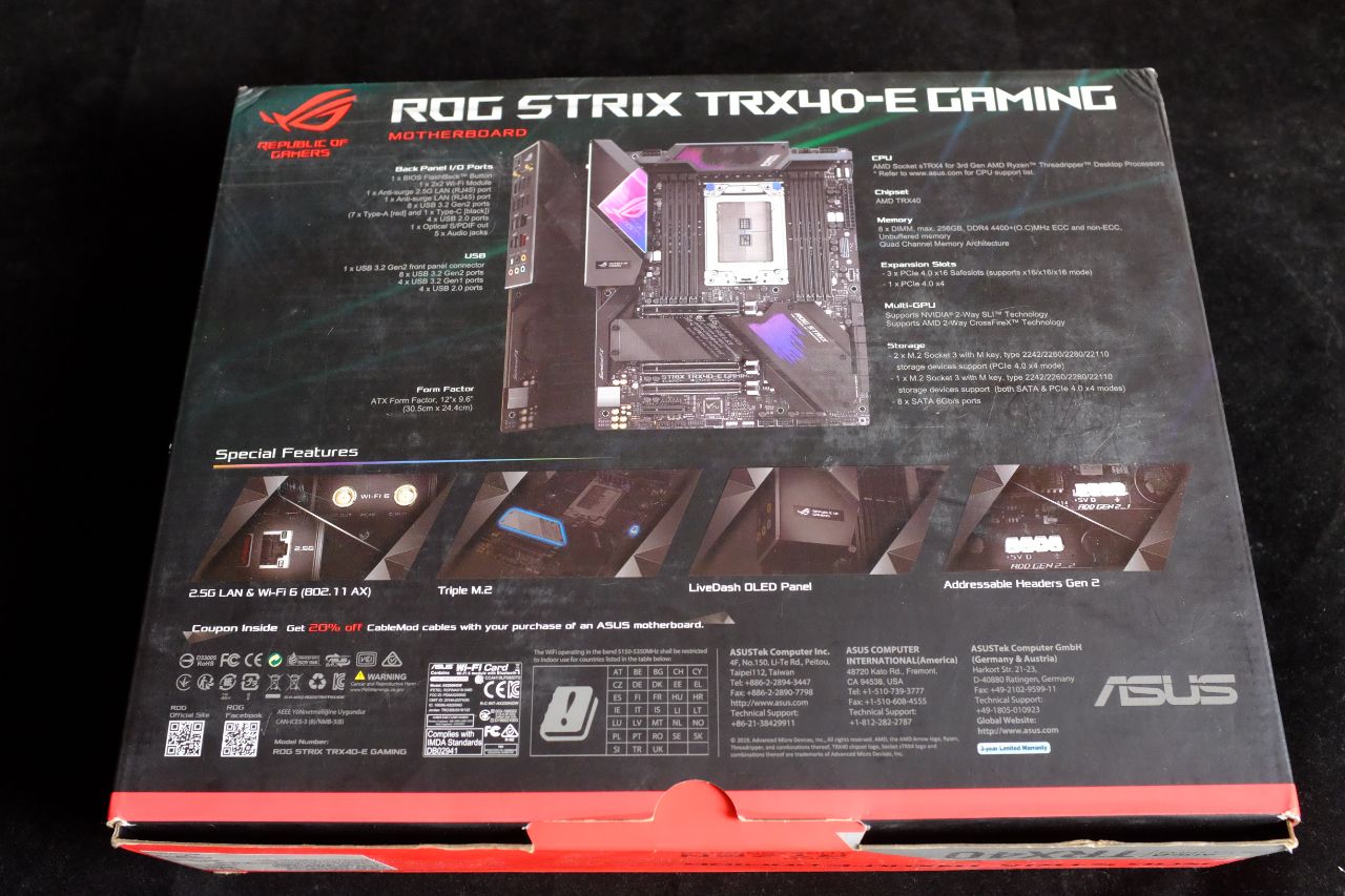 ASUS Strix TRX40 E Gaming - Đánh Giá Nhanh