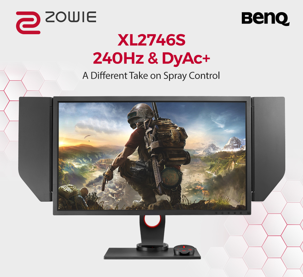 BenQ ra mắt sản phẩm Màn hình chơi game ZOWIE XL2746S