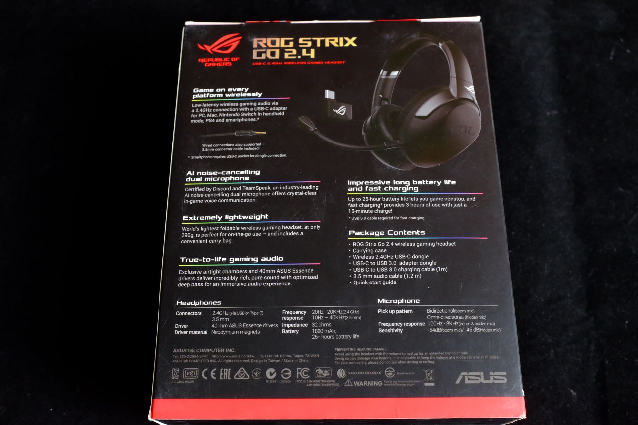 ASUS Strix Go 2.4GHz– Đánh Giá Gaming Gear